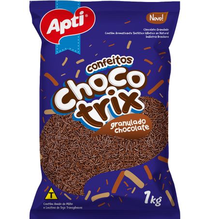 Chocolate granulado 1kg apti ao leite
