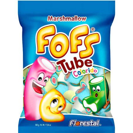 MARSHMALLOW FOFS TUBE COLORIDO FLORESTAL 220G