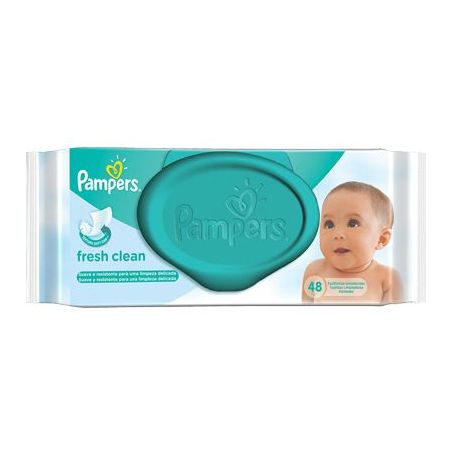 Lenço Umedecido Pampers Fresh Clean 48UN