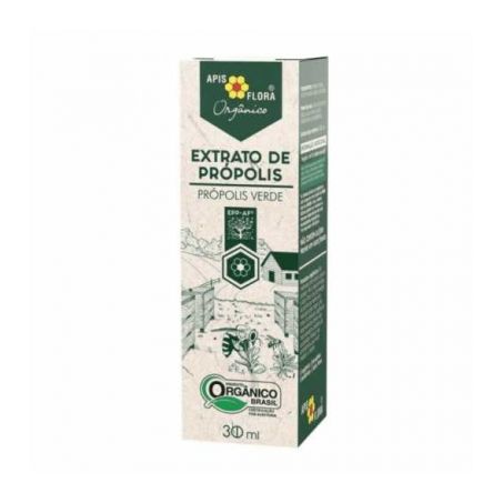 EXTRATO DE PROPOLIS VERDE ORGANICO 30ML APISFLORA 360-1