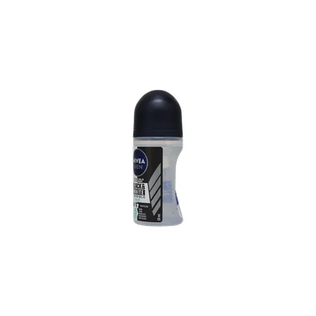 Desodorante Nivea Men Invisible Black & White Fresh Roll-On 50ml 
  360-6