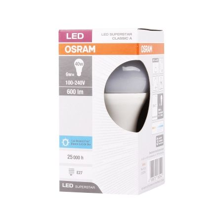 LAMP LED OSRAM 6W BI-VOLT NOVA G3(E)