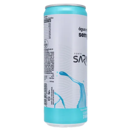 ÁGUA MINERAL SARANDI ALKALINE SEM GÁS LATA 350ML 360-29