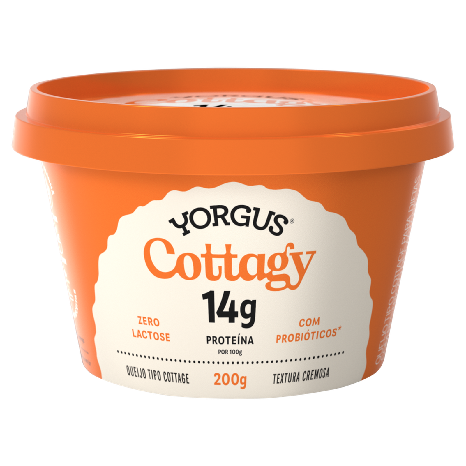 Queijo Cottage Yorgus Zero Lactose 200G