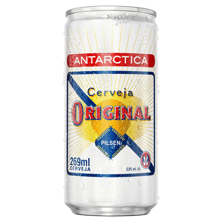 Cerveja Antarctica Original 269ml - Lata