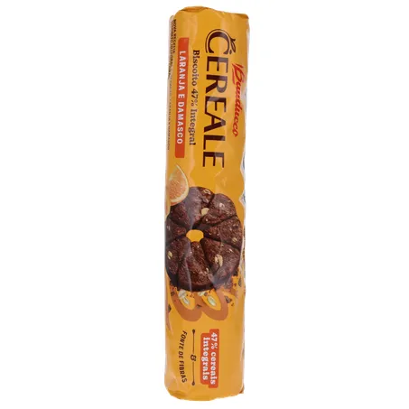 Biscoito Integral Bauducco Cereale Laranja e Damasco 147g