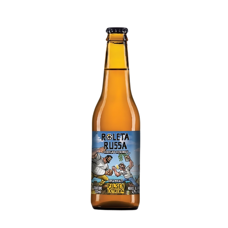 CERVEJA ROLETA RUSSA PILSEN EXTREMA LONG NECK 355ML