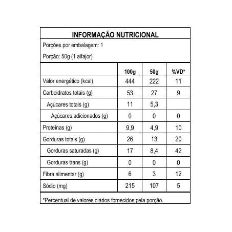 ALFAJOR BRIGADEIRO COM WHEY 50G - LA GANEXA 360-1