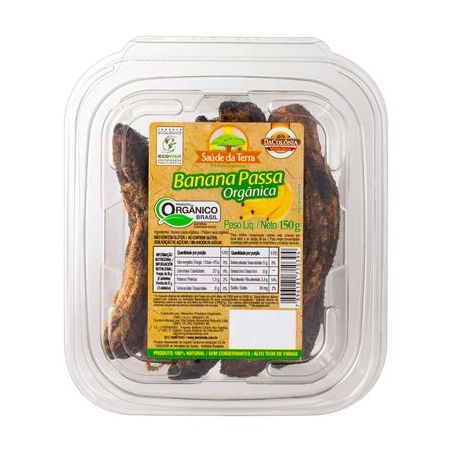 BANANA PASSA DA COLONIA ORGANICA 150G