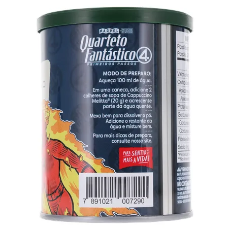 MISTURA CAPPUCCINO MELITTA CHOCOLATE 200G 360-11