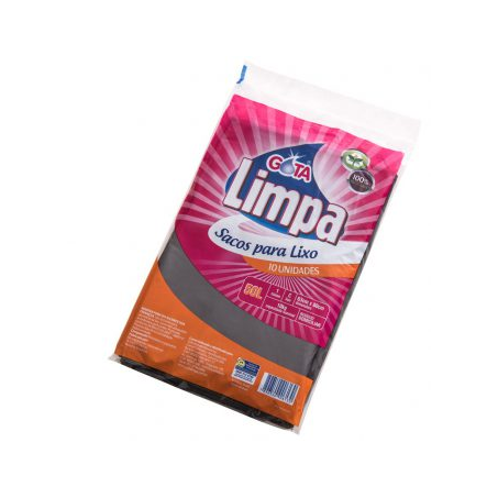 SACO LIXO GOTA LIMPA 10X50L UN