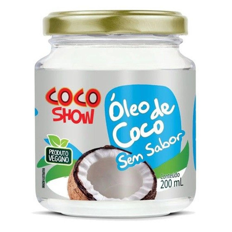 ÓLEO DE COCO SHOW SEM SABOR 200ML