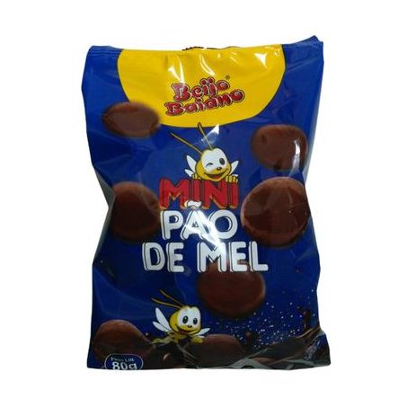 PAO DE MEL BEIJO BAIANO 80G