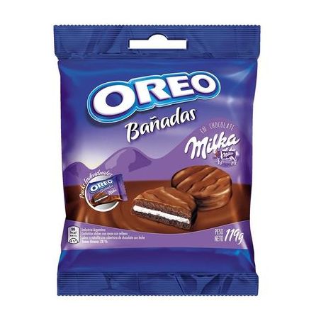 Biscoito Milka 119g De Chocolate Oreo Banadas