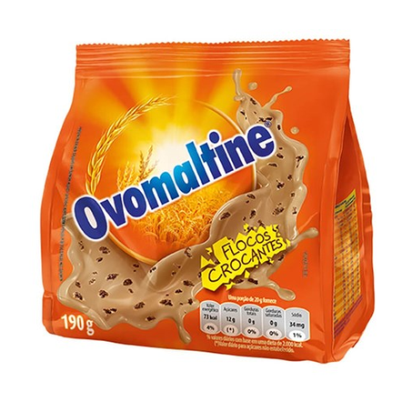 ACHOCOLATADO OVOMALTINE FLOCOS CROCANTES 190G