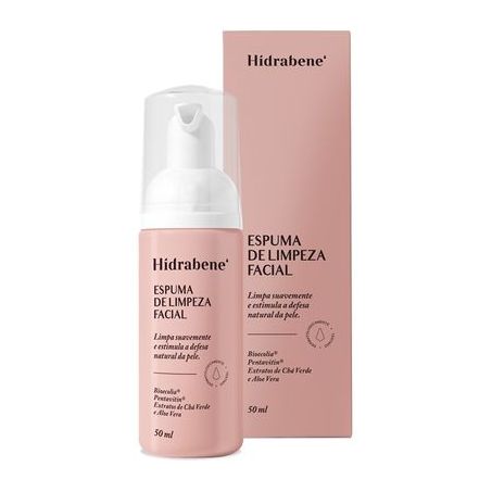 Espuma limpeza facial hidrabene 50ml