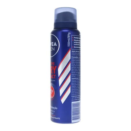 DESODORANTE AEROSSOL NIVEA MEN DRY 150ML 360-7