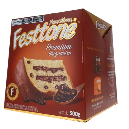 Panettone Festtone Trufado Brigadeiro 500G 360-21