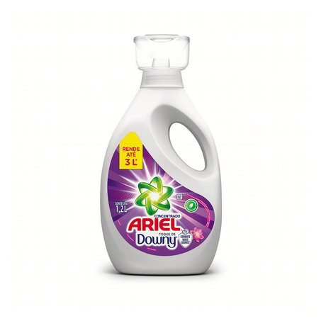 Lava roupas líquido ariel toque de downy 1,2 litros