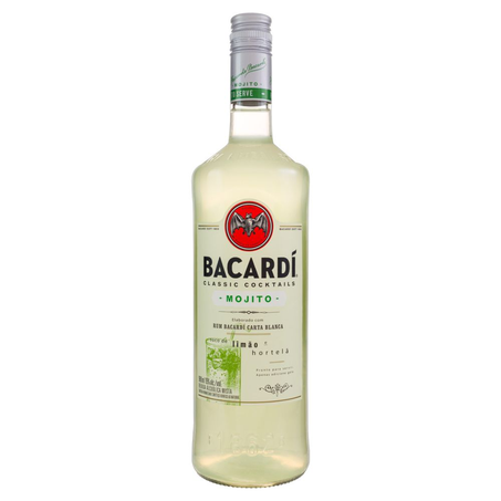 Rum Bacardi Mojito Garrafa 980Ml