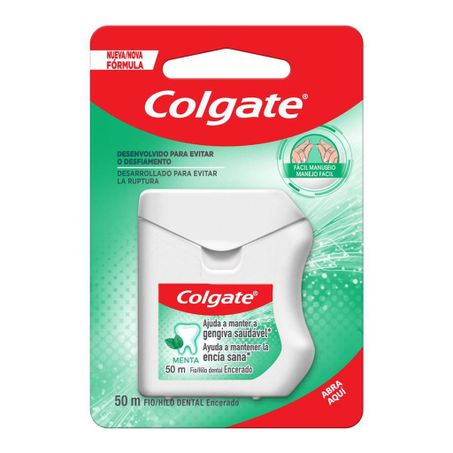 FIO DENTAL COLGATE MENTA PC 50 M