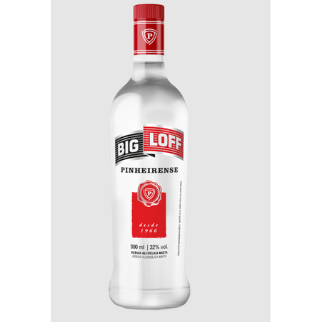 Vodka Big Loff Tradicional Vidro 900ml 
 