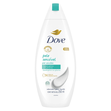 Sabonete Líquido Dove Pele Sensivel 250ml  360-4