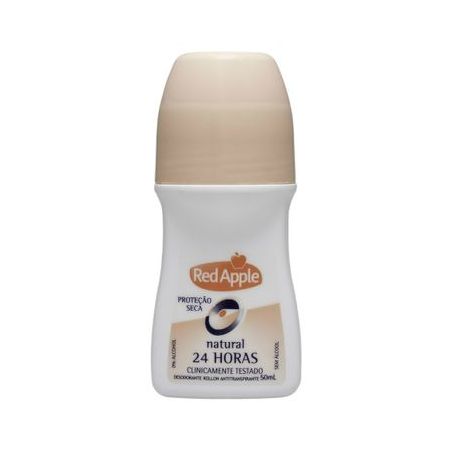Desodorante Feminino Red Apple Natural Rollon 50ML