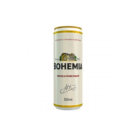 CERVEJA PILSEN PURO MALTE BOHEMIA LATA