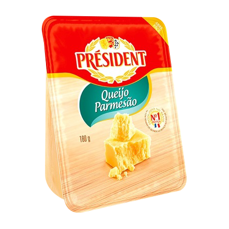 Queijo president parmesão 180g