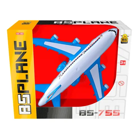 AVIAO PLAST 29CM DESMONTAVEL
