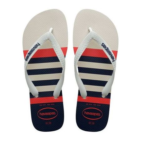 HAVAIANAS TOP NAUTICAL BRANCO/BRANCO/MARINHO 41/42