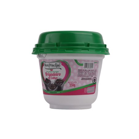 Doce Bom Princípio Sabor Chocolate Brigadeiro de Colher Pote 350gr 360-6