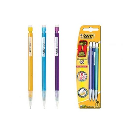 Lapiseira Bic Shimmers 0.5mm C/3