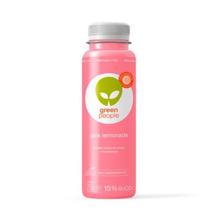 SUCO GREEN PEOPLE 250ML PINK LIMONADE