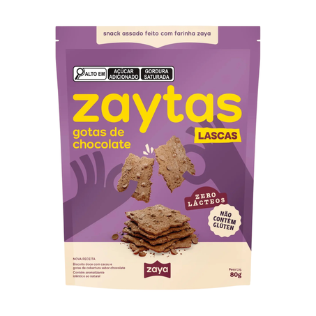 SNACK GOTAS CHOCOLATE 80G - ZAYA