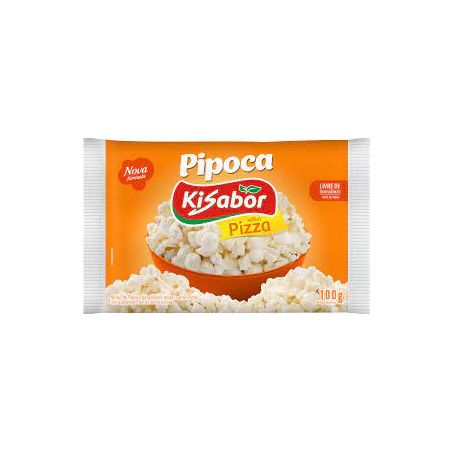 Pipoca micro-ondas pizza kisabor 100g