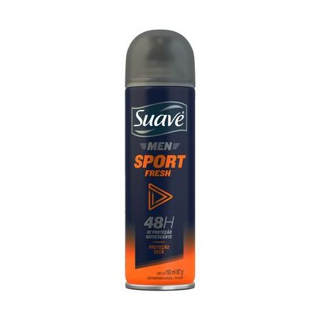 DESOD.SUAVE AER MASCULINO SPORT FRESH 150ML