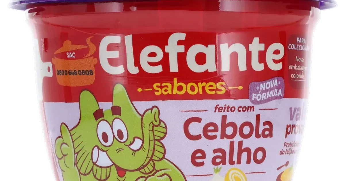 Extrato de Tomate Elefante com Cebola e Alho Pote 300gr