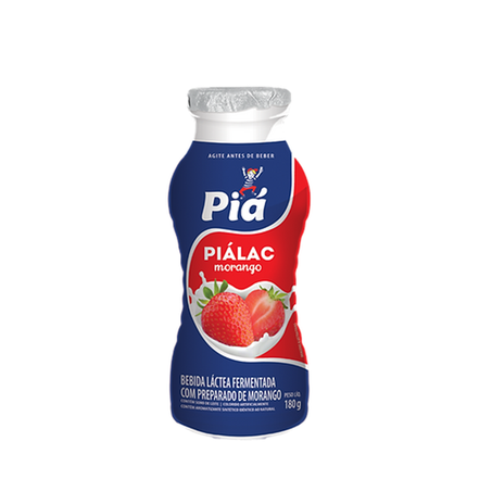 BEBIDA LÁCTEA PIALAC MORANGO GFA 180G