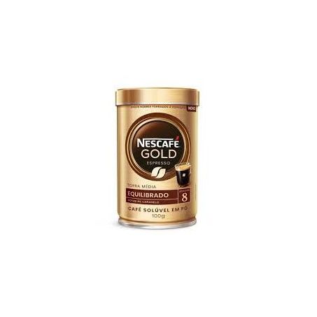Café nescafé gold espresso equilibrado intensidade 8 40g