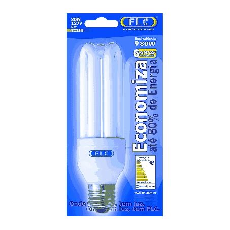 LAMPADA FLC FLUOR 20W 127V