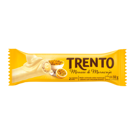 Chocolate peccin trento mousse de maracujá 29g