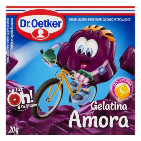 GELATINA EM PÓ AMORA DR. OETKER