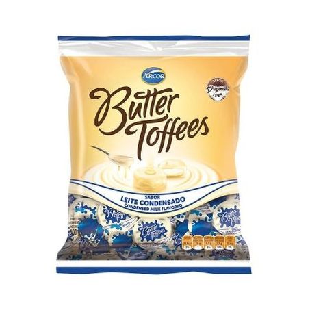Bala Arcor Butter Toffees Leite 100g