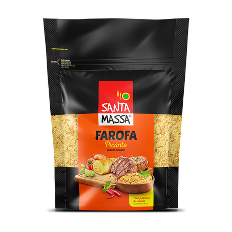Farofa santa massa 200g com pimenta