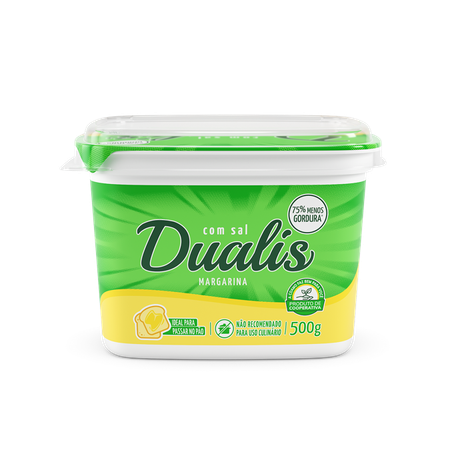 MARGARINA DUALIS PT 500 G C/SAL