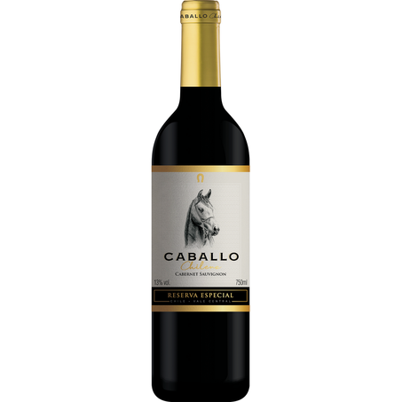 Vinho Chileno Caballo Tinto Seco Cabernet Sauvignon 750ml 
 