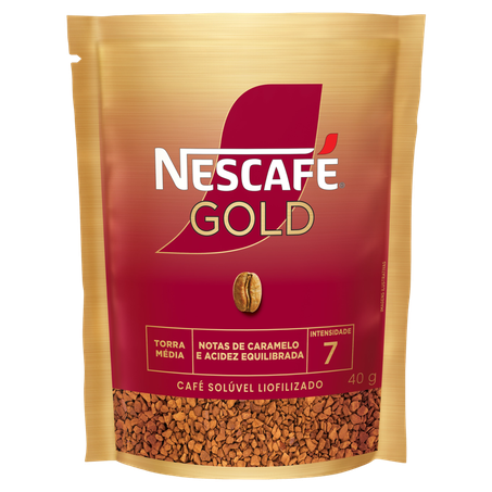Café Solúvel Nescafé Gold Intensidade 7 40g