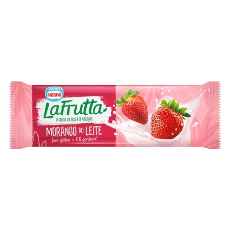 Picolé la frutta morango nestle 60g